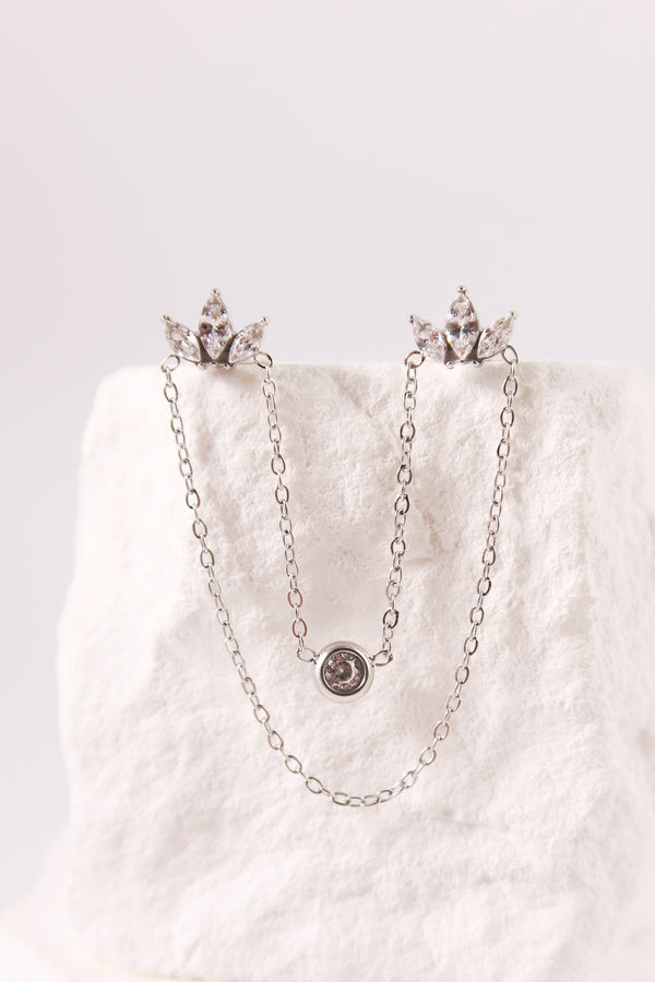 Orecchino Singolo Bling Lotus