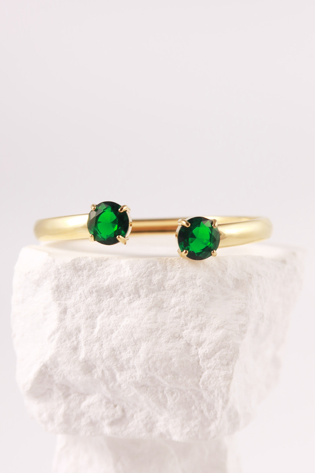 Bracciale Rigido Smeraldi