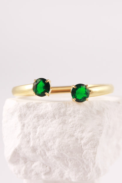 Bracciale Rigido Smeraldi