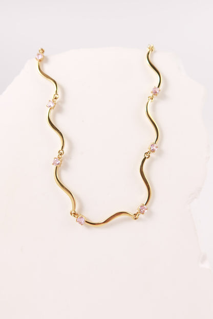 Collana Moovi Sparkle Rosa
