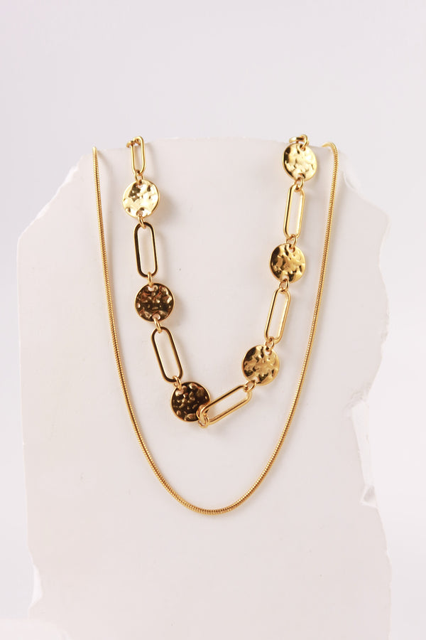 Collana Doppia Texture