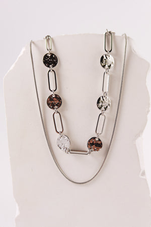 Collana Doppia Texture