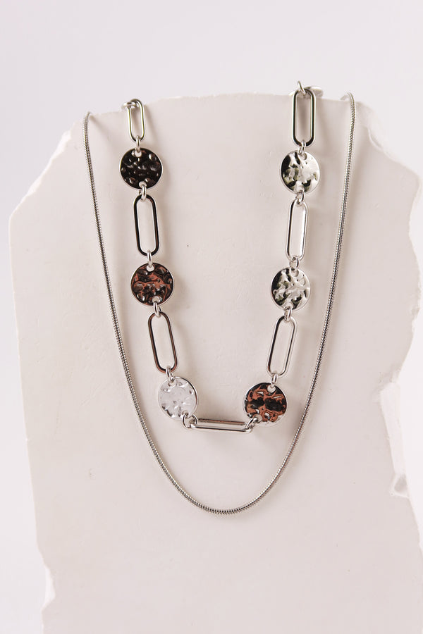 Collana Doppia Texture