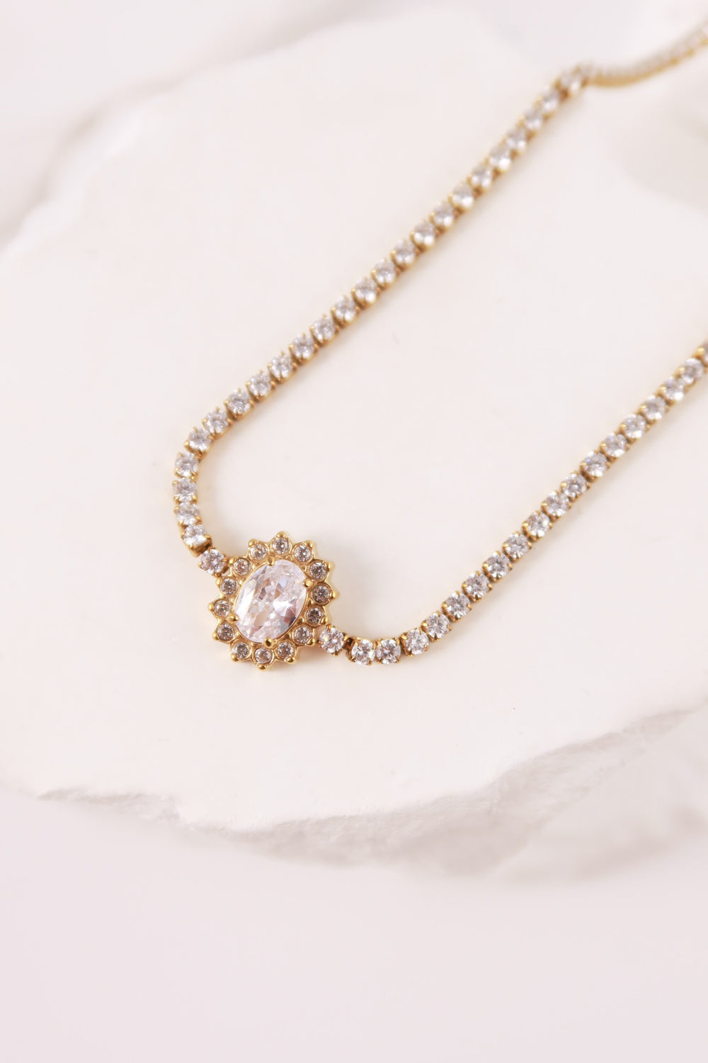 Collana Tennis Kate Con Cursore
