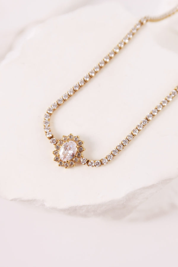 Collana Tennis Kate Con Cursore
