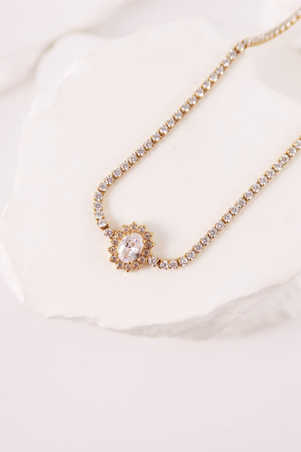 Collana Tennis Kate Con Cursore