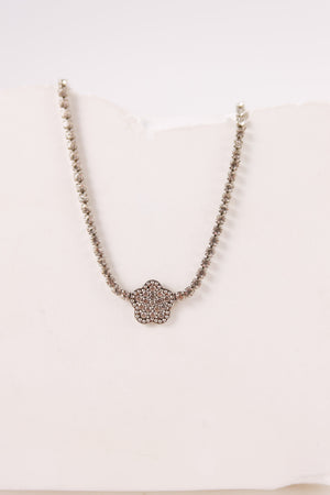 Collana Tennis Flower