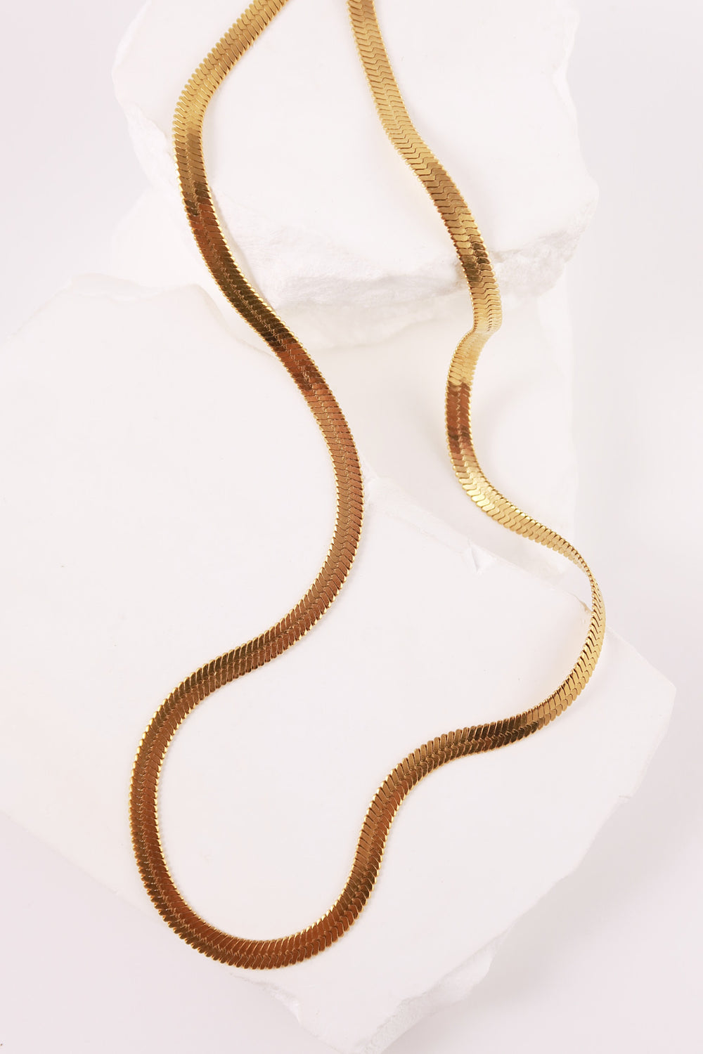 Collana Snake Piatta Lunga
