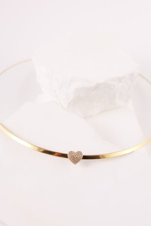 Choker Rigido Cuore