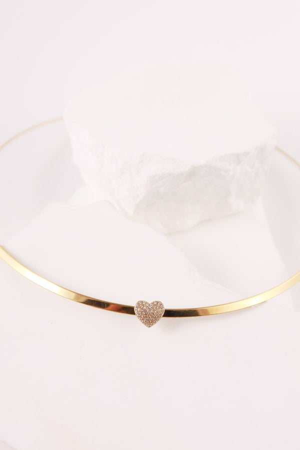 Choker Rigido Cuore