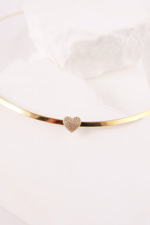 Choker Rigido Cuore