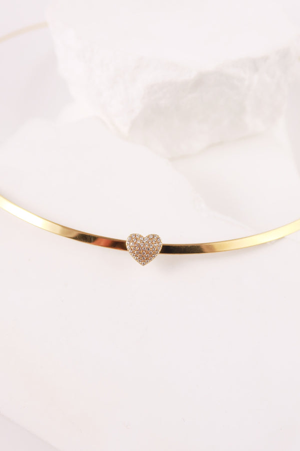 Choker Rigido Cuore
