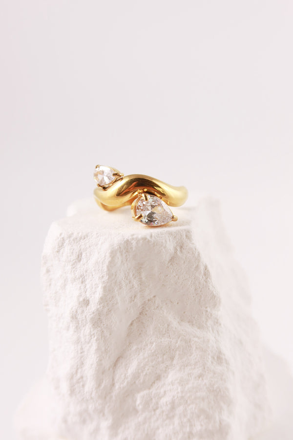 Anello Teardrop