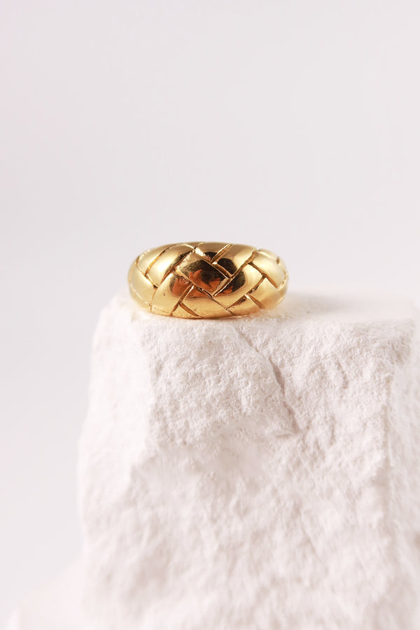 Anello Bold Spigato