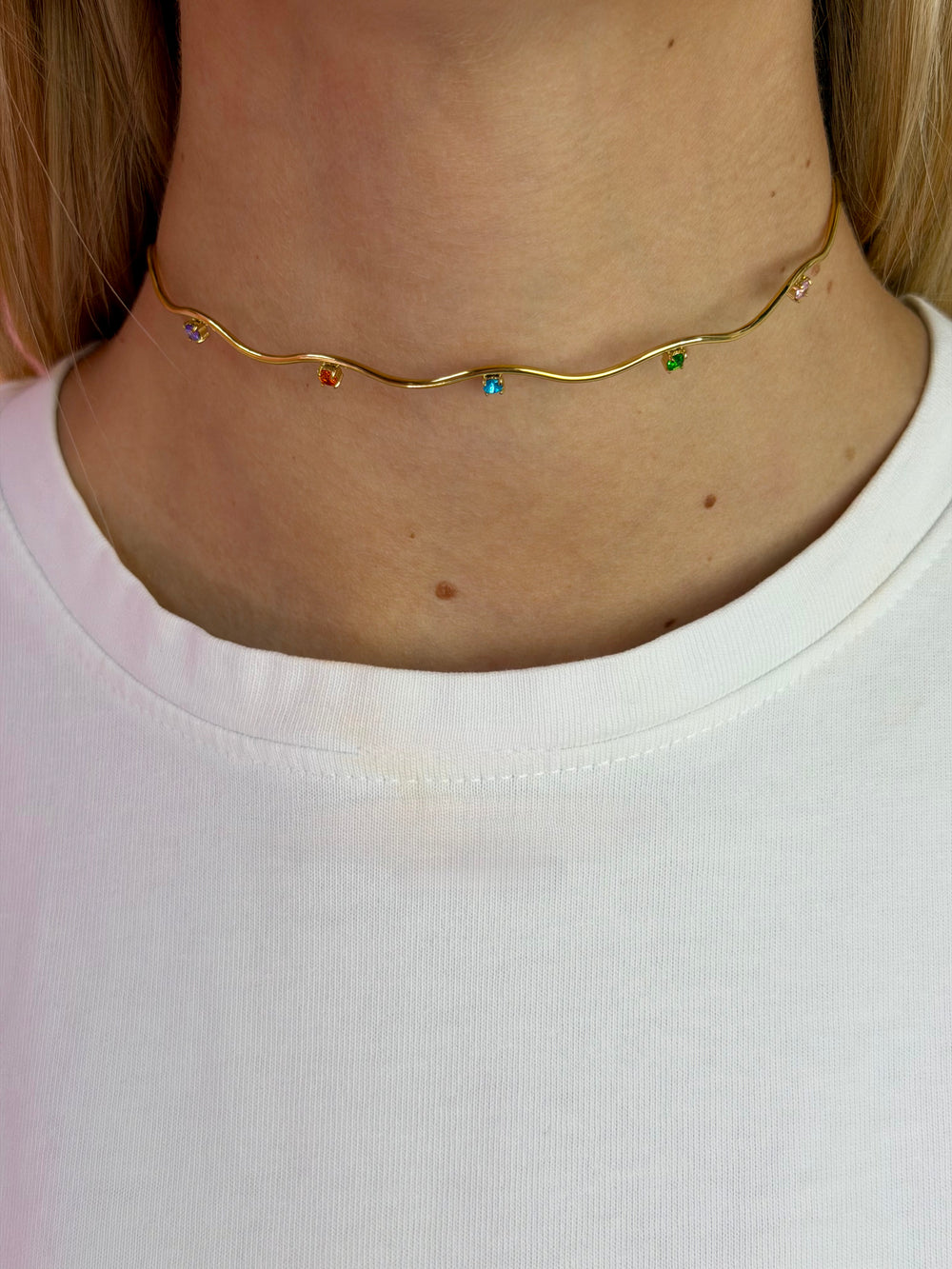 Choker Rigido Lumi-Pop