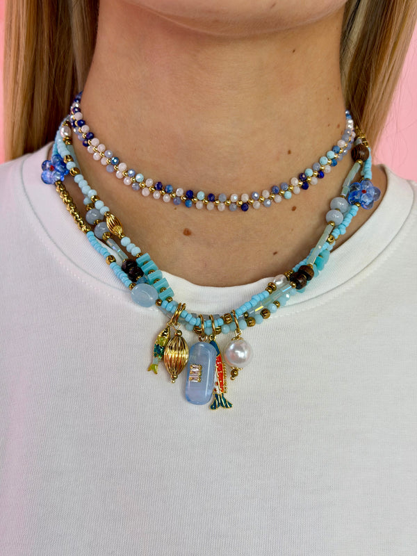 Collana Blue Reef