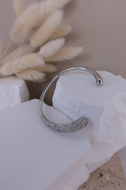 Bracciale Rigido Strass
