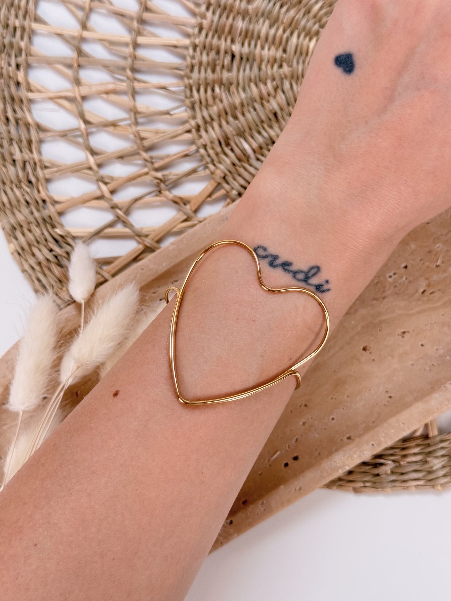 Bracciale Rigido Cuore