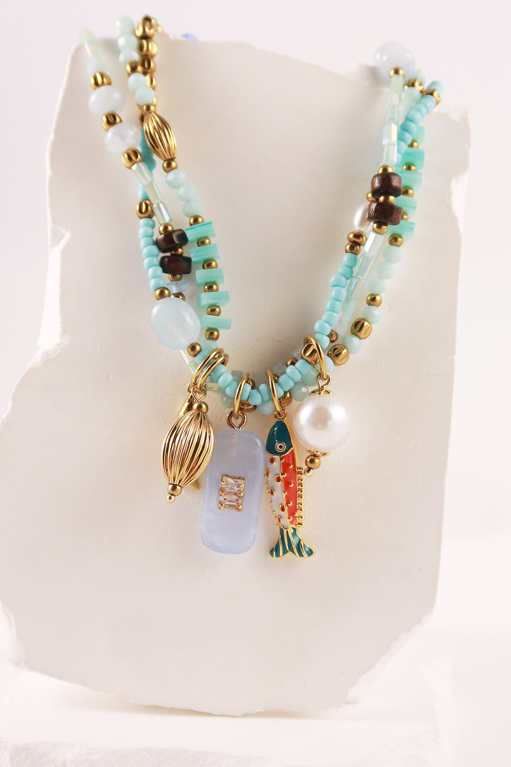 Collana Blue Reef