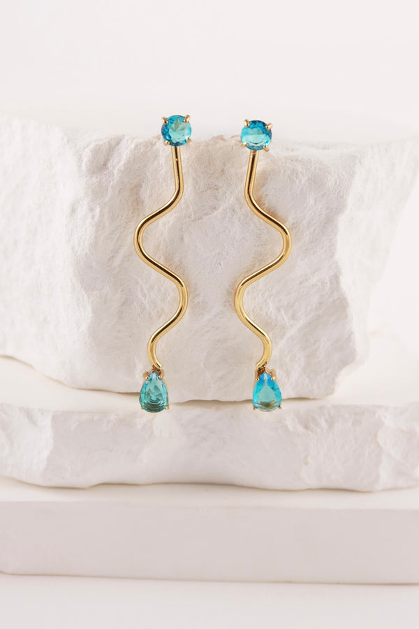 Orecchini Drop Sparkle Color