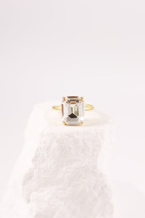 Anello Emerald Cut