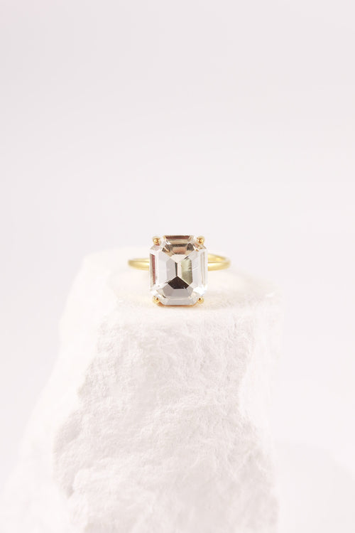 Anello Emerald Cut