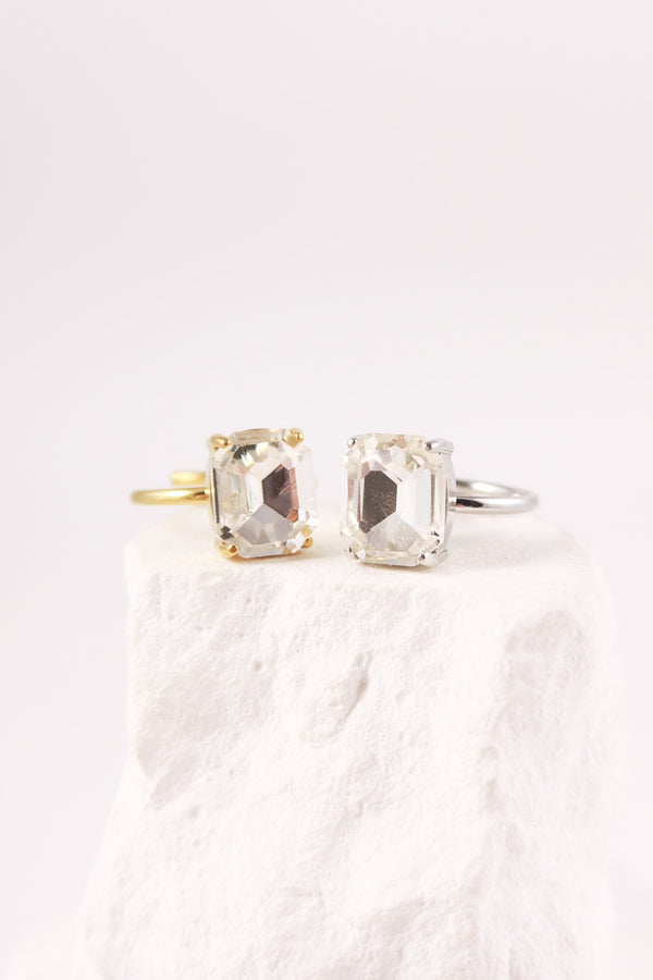 Anello Emerald Cut
