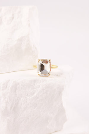 Anello Emerald Cut