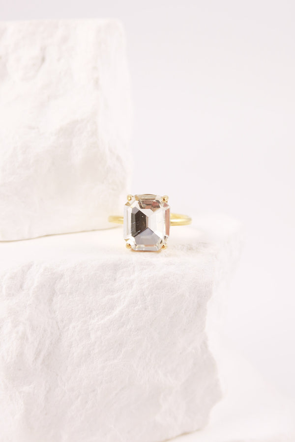 Anello Emerald Cut