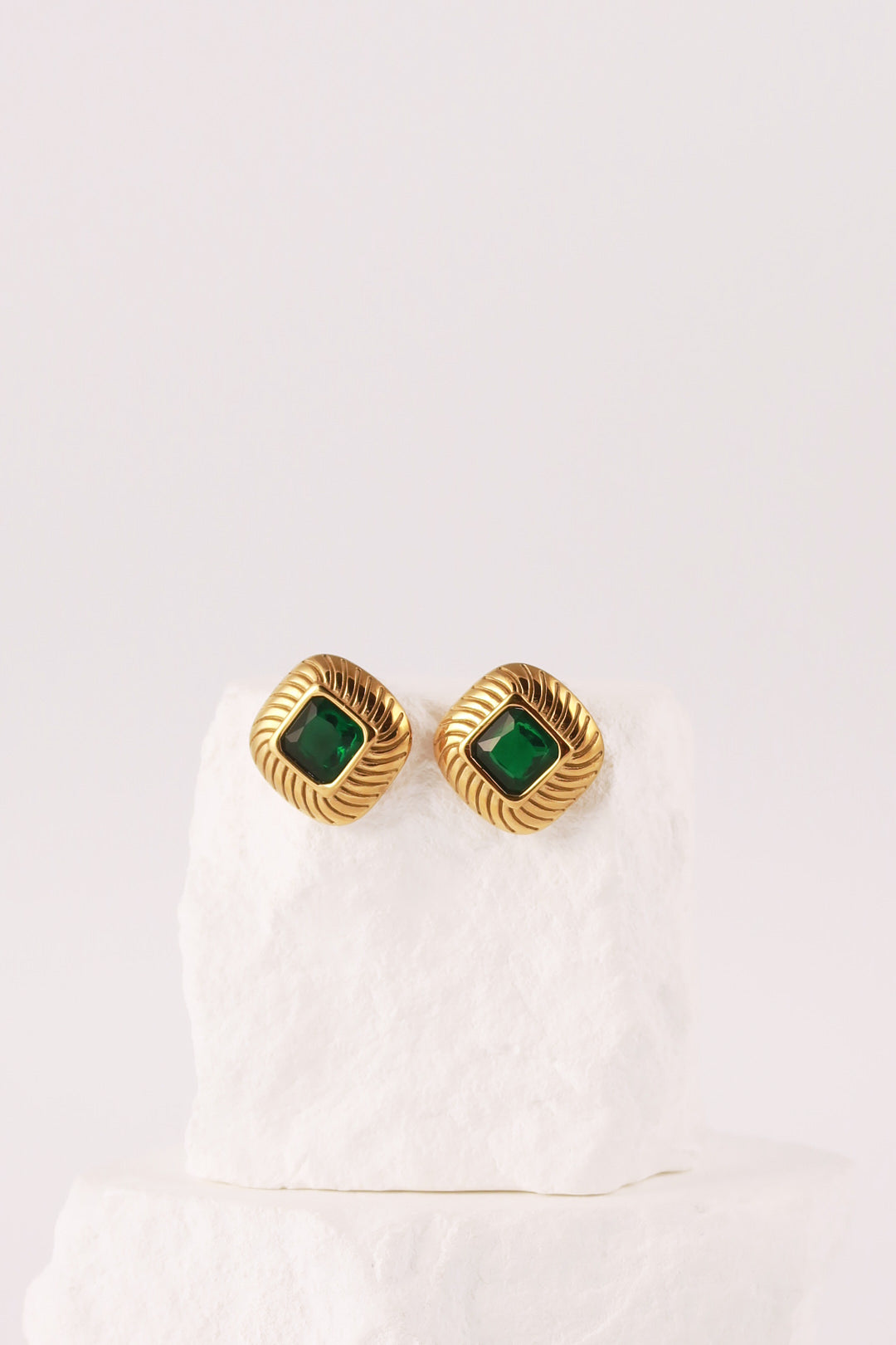 Orecchini Velvet Green