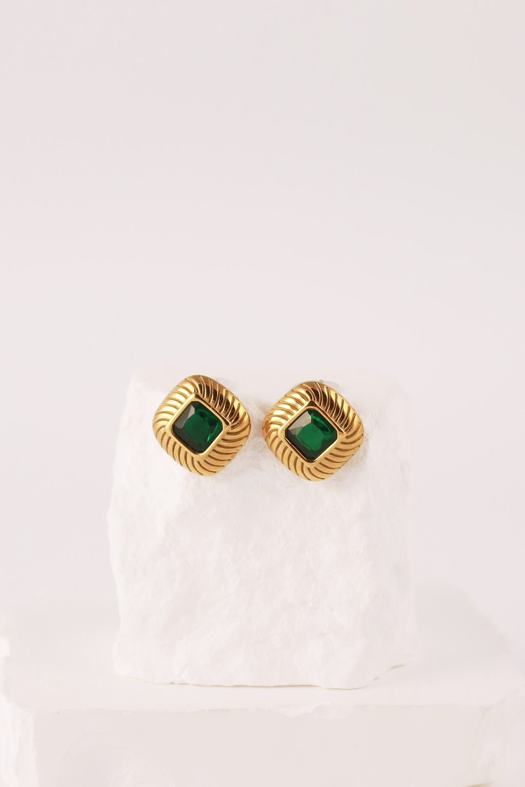Orecchini Velvet Green