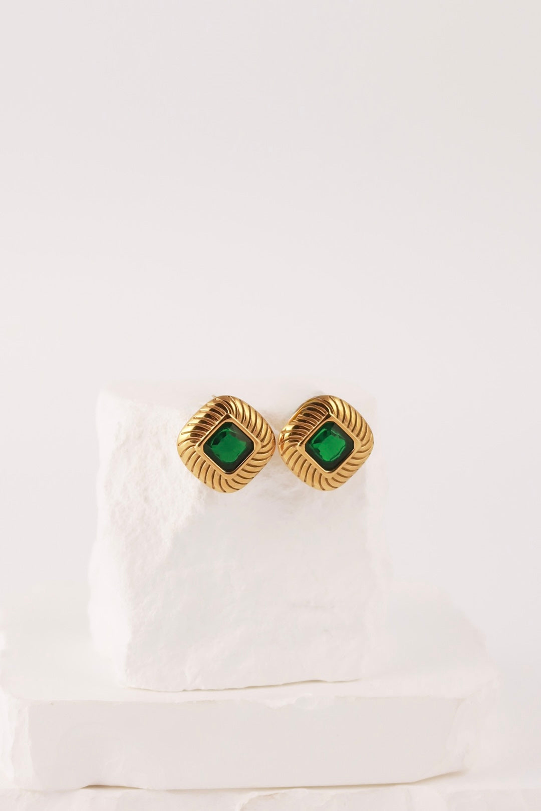 Orecchini Velvet Green