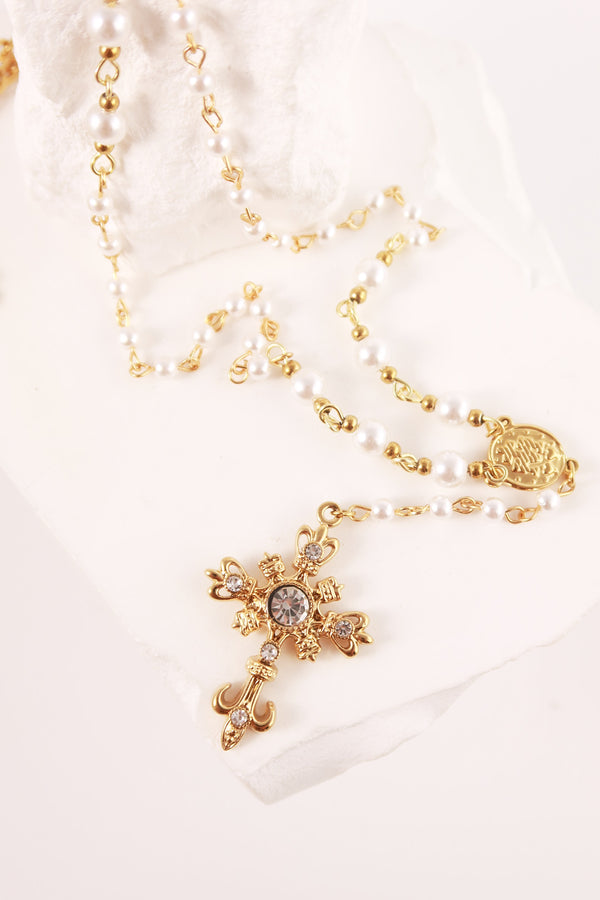 Collana Rosario Pearl