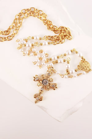 Collana Rosario Pearl