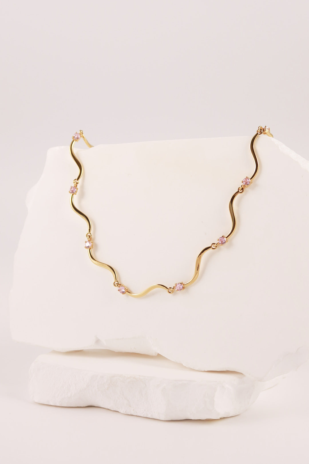 Collana Moovi Sparkle Rosa