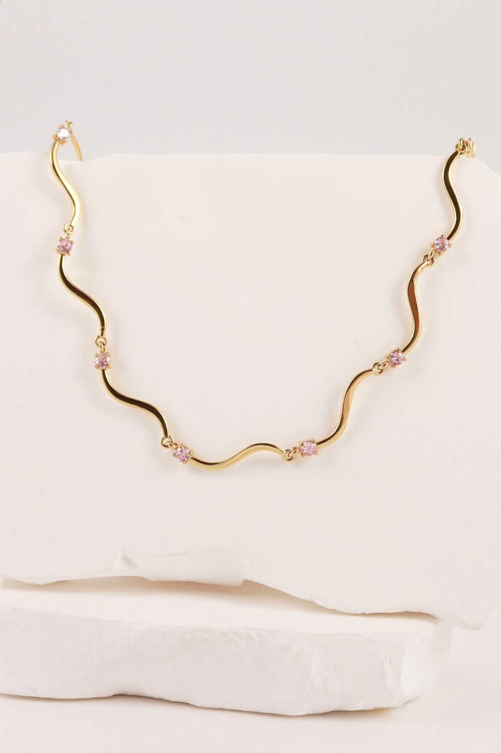 Collana Moovi Sparkle Rosa