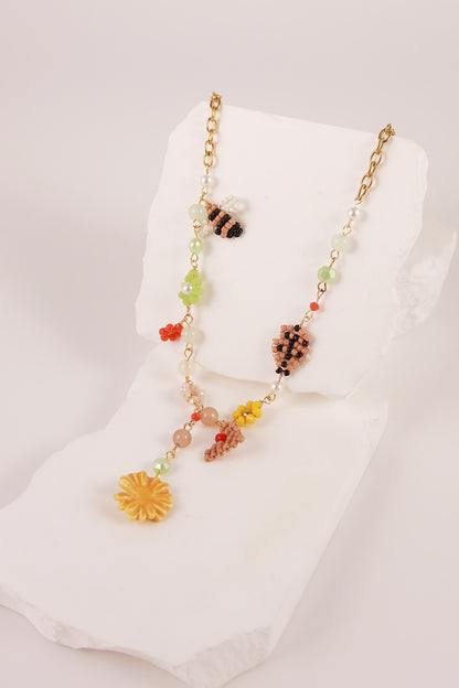 Collana Bee-Beige