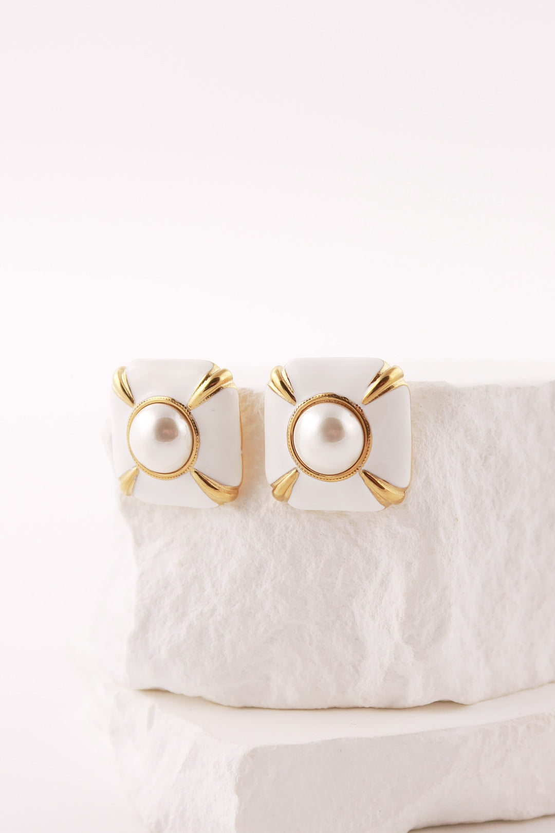 Orecchini Andromeda White