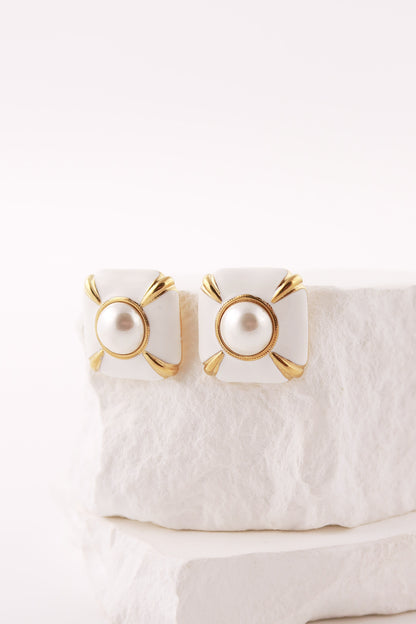 Orecchini Andromeda White
