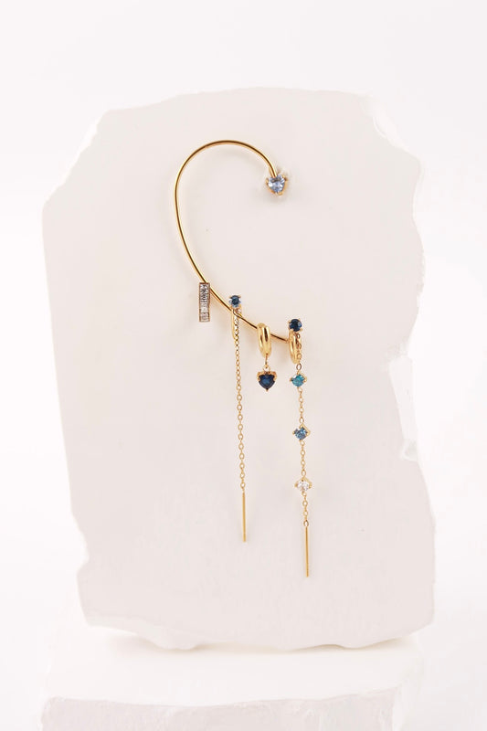Earcuff Combo Blue