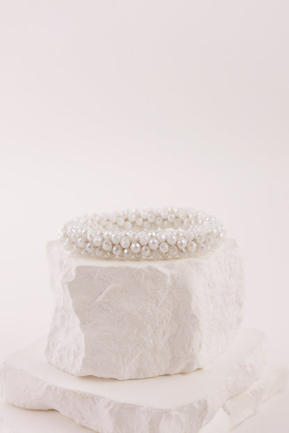 Bracciale Corolla Latte