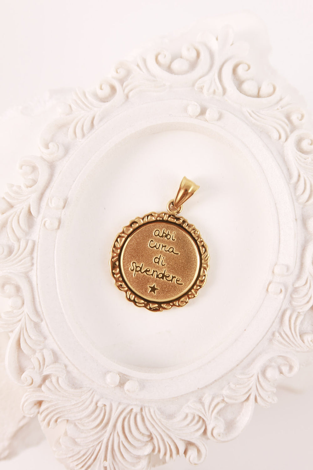 Charm ''Abbi cura di Splendere''