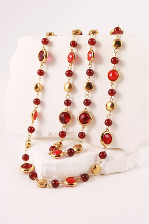 Collana Lunga Melograno