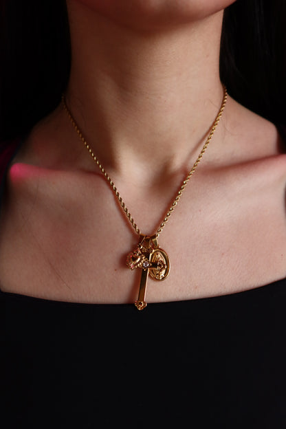 Collana Multicharm Faith