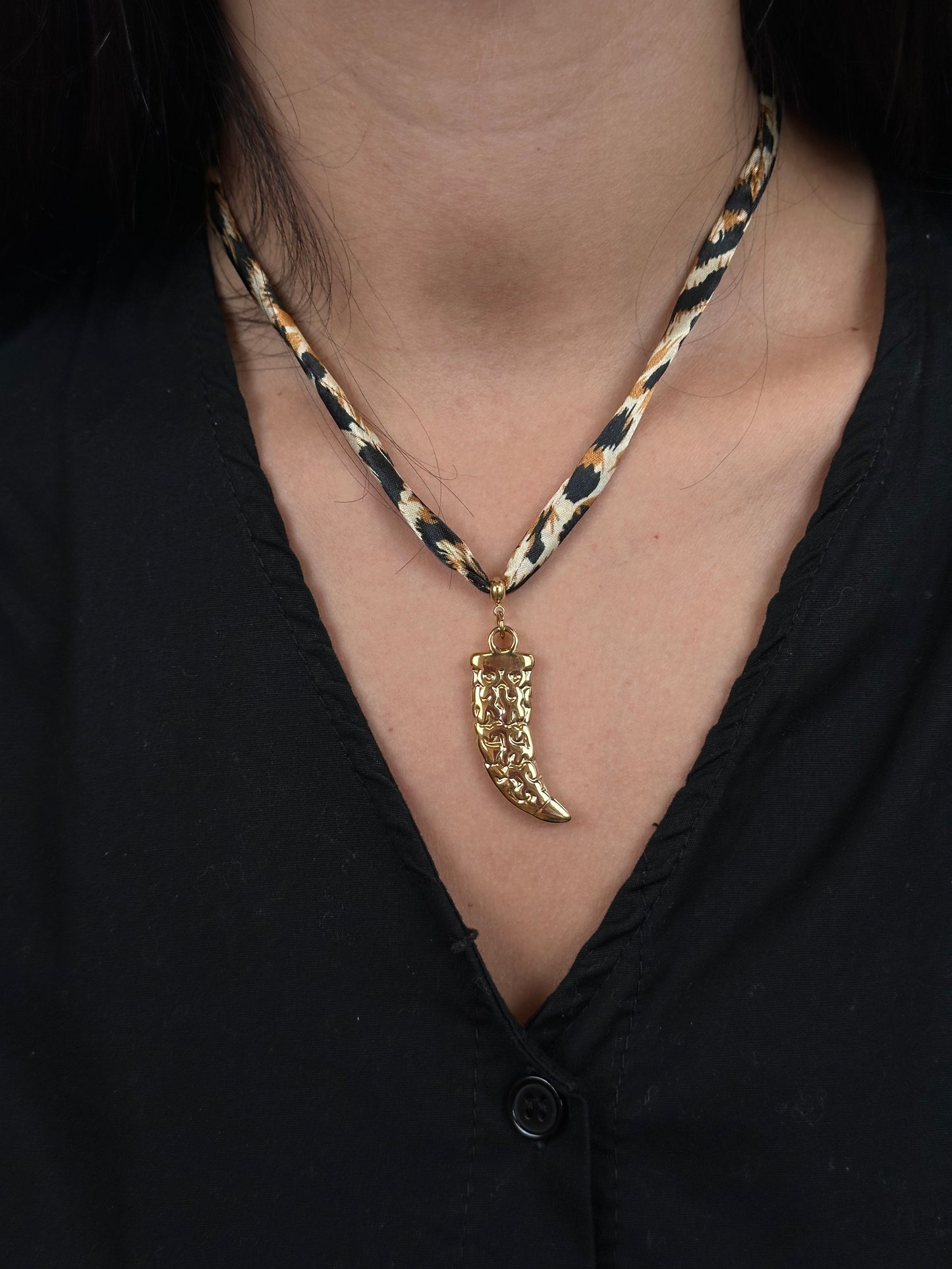 COLLANA "ANIMALIER CORNO"