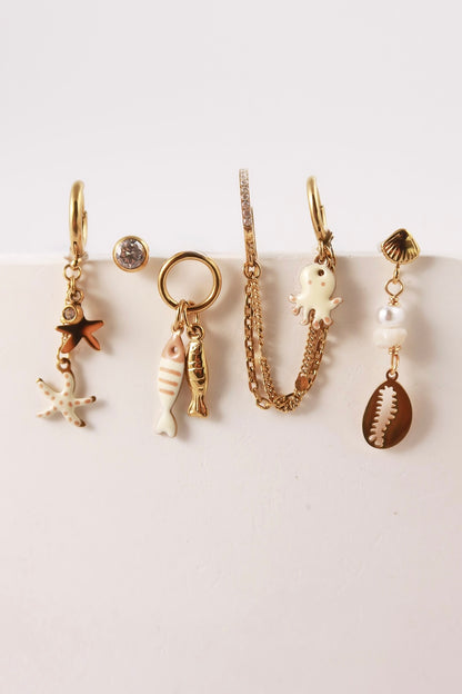 Set 6 Orecchini SeaLife