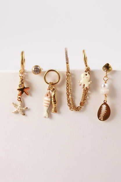 Set 6 Orecchini SeaLife