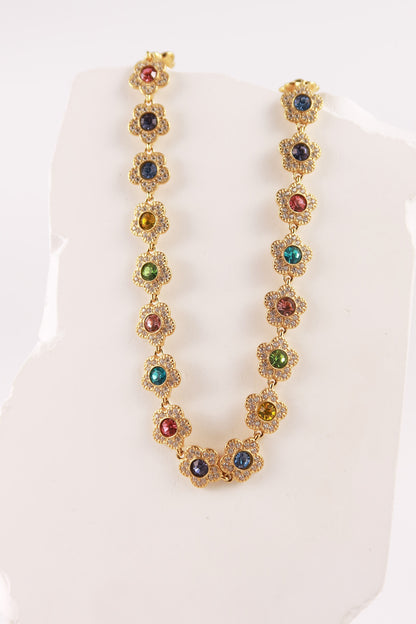 Collana Choker Bouquet