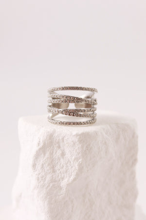 Anello Sparkling Cross