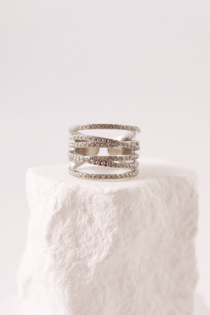 Anello Sparkling Cross